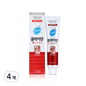 클라이덴 페리오 치석케어 치약, 120g, 4개