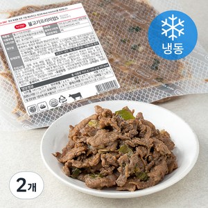 에쓰푸드 불고기프리미엄S (냉동), 700g, 2개