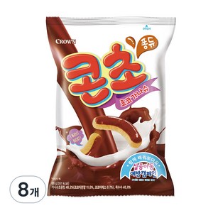 크라운 콘초 초코가나슈, 66g, 8개