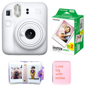 인스탁스 미니 12 클레이 화이트 instax mini 12, 1개