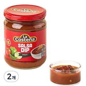 라코스테냐 살사소스 매운맛, 453g, 2개