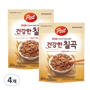 포스트 건강한칠곡 시리얼, 450g, 4개