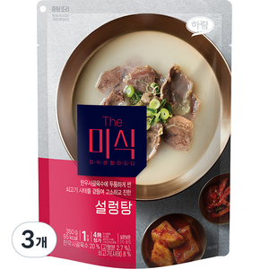 더미식 설렁탕, 350g, 3개