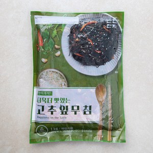 반찬단지 고추잎무침, 1kg, 1개