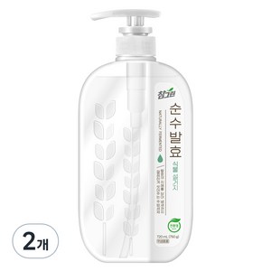 참그린 순수발효 식물 설거지 주방세제, 725ml, 2개