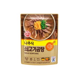 오뚜기 나주식 쇠고기 곰탕, 1개, 500g