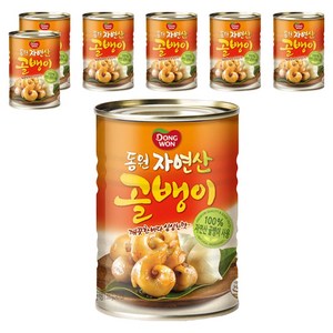 동원 자연산 골뱅이, 300g, 6개