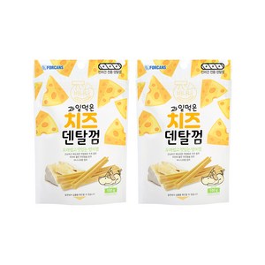 포켄스 과일먹은 치즈덴탈껌, 바나나, 100g, 2개