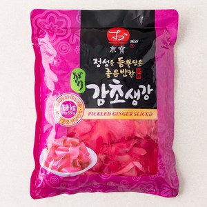 동보식품 정성을 듬뿍담은 좋은반찬 감초생강 적색, 1.3kg, 1개