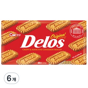 청우 델로스 오리지날 커피쿠키, 630g, 6개