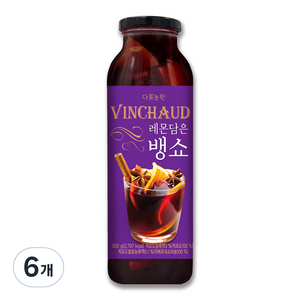 다농원 레몬담은 뱅쇼, 950g, 6개, 1개입