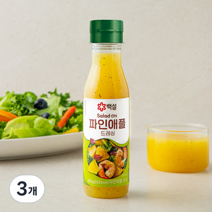 백설 파인애플 드레싱, 250g, 3개