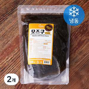 고래미 모즈쿠 큰실말 (냉동), 900g, 2개