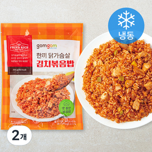 곰곰 한끼 닭가슴살 김치볶음밥 (냉동), 200g, 2개