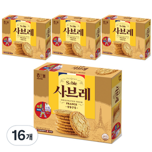 해태 사브레, 252g, 16개