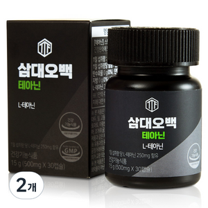 삼대오백 L테아닌 릴렉스 스트레스 15g, 2개