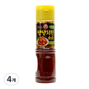 오뚜기 양념치킨 소스, 490g, 4개