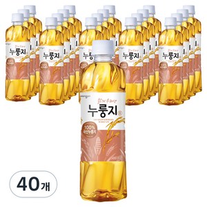 웅진 맑게 우려낸 누룽지 차, 500ml, 40개