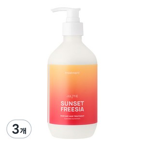 줄라이미 퍼퓸 헤어트리트먼트 선셋프리지아, 500ml, 3개