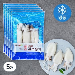 곰곰 손질 갑오징어 (냉동), 350g, 5개