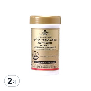 솔가 멀티 빌리언 도필루스 프로바이오틱스, 2개, 36g