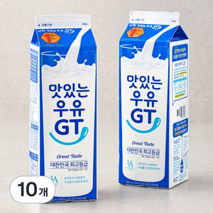 남양유업 맛있는 우유 GT, 900ml, 10개