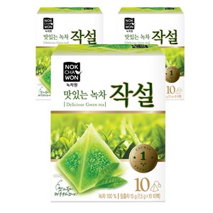 녹차원 맛있는 녹차작설, 1.5g, 10개입, 3개