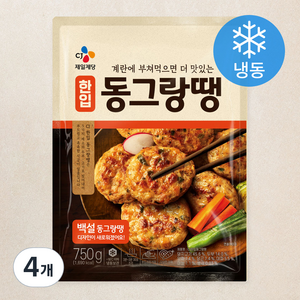 CJ제일제당 한입 동그랑땡 (냉동), 750g, 4개