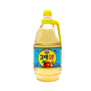 오뚜기 3배 사과식초, 1.8L, 1개