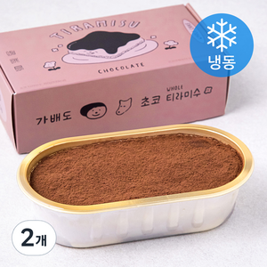 가배도 초코 Whole 티라미수 (냉동), 350g, 2개