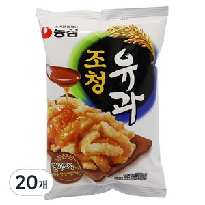 농심 조청유과, 96g, 20개