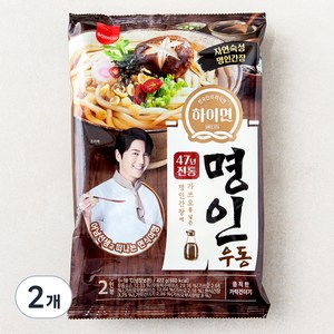 하이면 47년 전통 명인우동 2인분, 2개, 422g