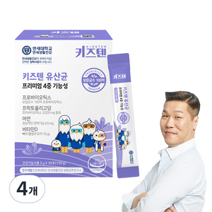 키즈텐 유산균, 150g, 4개