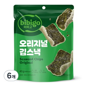 비비고 칩오리지널, 40g, 6개