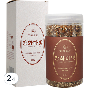 쌍화다방 프리미엄 홍삼 쌍화차, 340g, 1개입, 2개