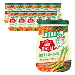 새미네부엌 부추 파김치 양념, 120g, 12개