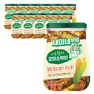 새미네부엌 오이소박이 양념, 120g, 12개