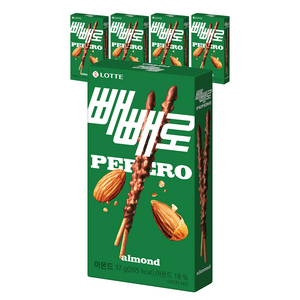 빼빼로 아몬드, 37g, 5개