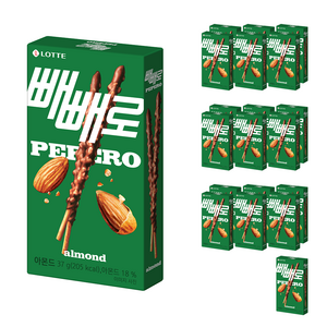 빼빼로 아몬드, 37g, 20개