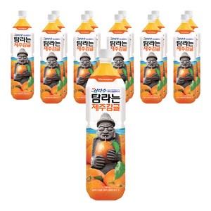 제주삼다수 탐라는 제주감귤 주스, 1.5L, 12개