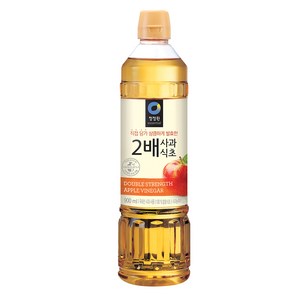 청정원 2배 사과식초, 900ml, 1개