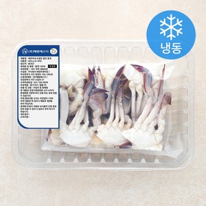 살맛나요 깨끗하게 손질된 절단 꽃게 (냉동), 450g (5~6미), 1팩