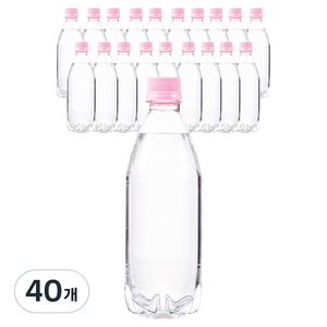 탐사 스파클링 복숭아 무라벨, 500ml, 40개