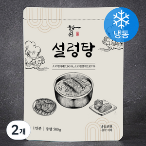 동남집 설렁탕 (냉동), 500g, 2개