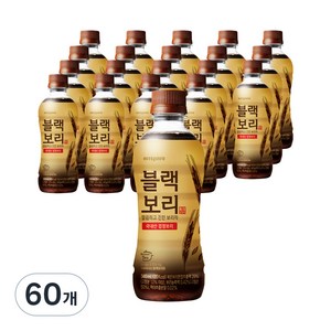 하이트진로 블랙보리 음료, 340ml, 60개