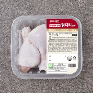 무항생제 인증 닭다리 (북채) (냉장), 400g, 1개