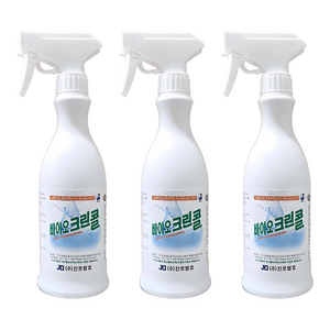 진로발효 바이오 크린콜 살균소독제, 450ml, 3개