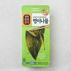 풀무원 반듯한식 명이나물, 250g, 1개