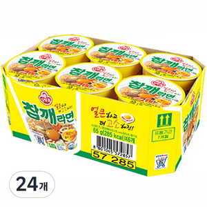 오뚜기 참깨라면 컵 65g, 24개