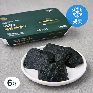 바로먹는 해쁨 매생이 4p (냉동), 200g, 6개